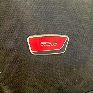Tumi backpack w/ Ducati logo.